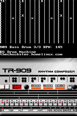 DS Drum Machine - TR-909 - GameBrew