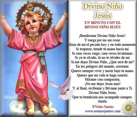 Blog Católico Parroquia Santa María de Baredo-Baiona: Un minuto de Oración con el Niño Jesús