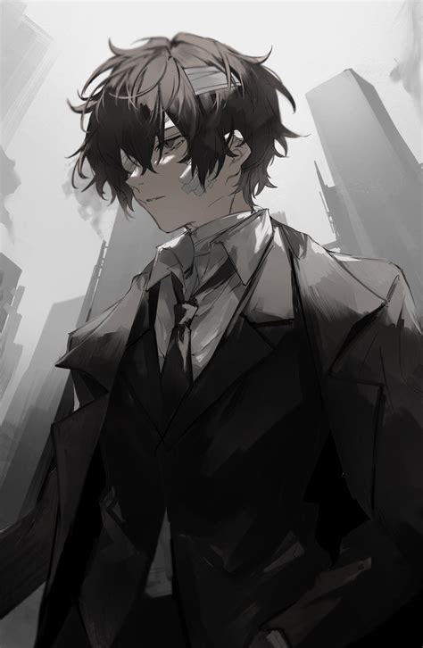 dazai osamu (bungou stray dogs) drawn by nozz177 | Danbooru