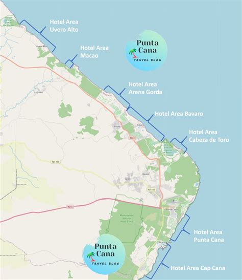 Resplandor Eficiente Deportes mapa de hoteles en punta cana Larva del ...