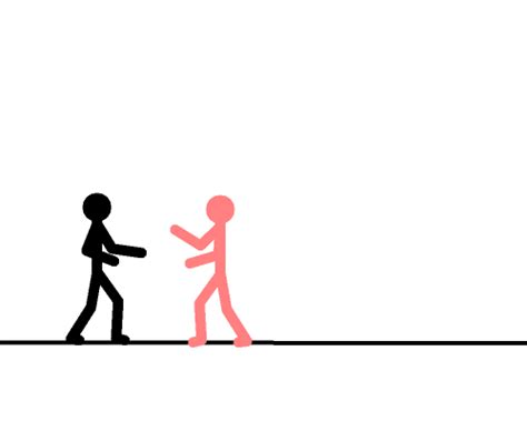 two people are walking in opposite directions, one is holding the other's hand