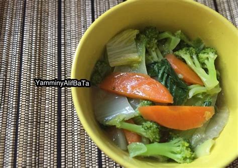 Resep Sayur capcay kuah yammie oleh Malvin (YamminyAlifBaTaTsa) - Cookpad