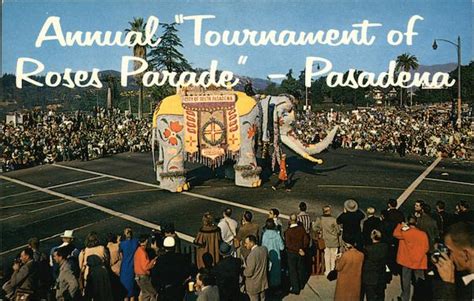 Pasadena "Tournament of Roses' Parade California