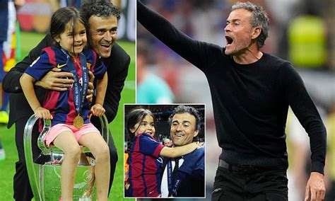 Spain boss Luis Enrique pays heartfelt tribute to his late daughter ...