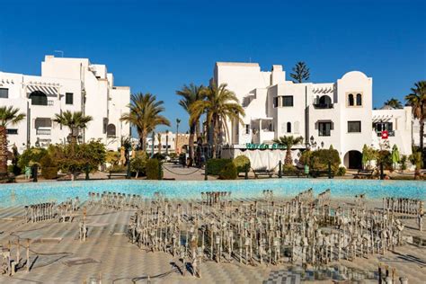 Beach, Marina, Streets in Tunisian Port El Kantaoui Stock Photo - Image ...