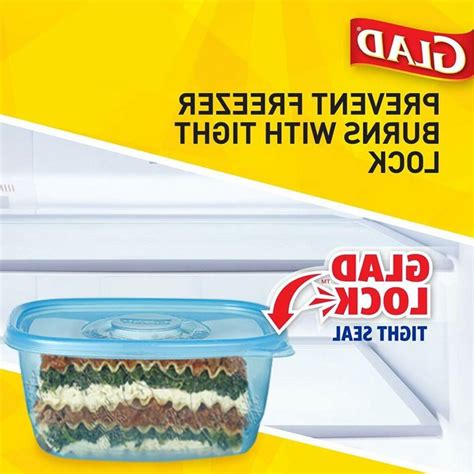 Glad Food Storage Containers - Glad Freezerware Container