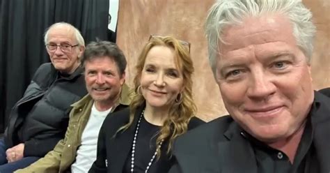 New Back to the Future Cast Reunion Photos Bring Together Beloved Stars of the Franchise | Flipboard