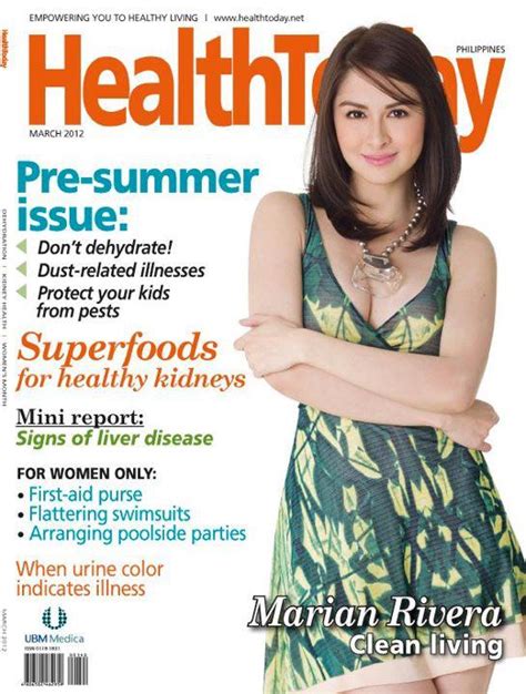 Turtz on the Go: Marian Rivera Covers Health Today Magazine March 2012 Issue