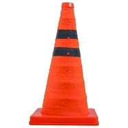 2Pack 28" inch Collapsible Traffic Cones Orange Traffic Safety Cones ...