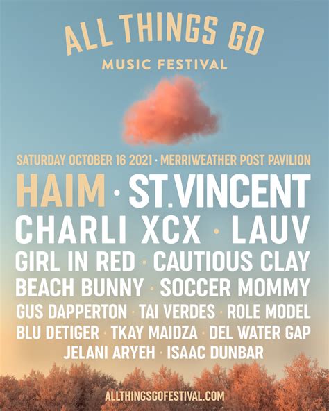 ALL THINGS GO MUSIC FESTIVAL — Preview