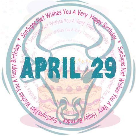 April 29 Zodiac Is Taurus, Birthdays And Horoscope - SunSigns.Net