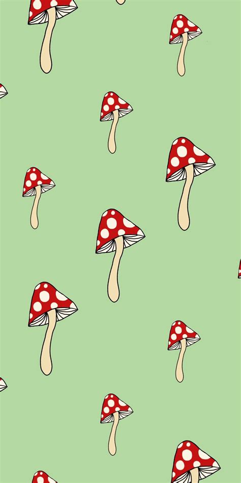 Indie Aesthetic Mushroom Background ~ Pin By Hannah | Carisca Wallpaper