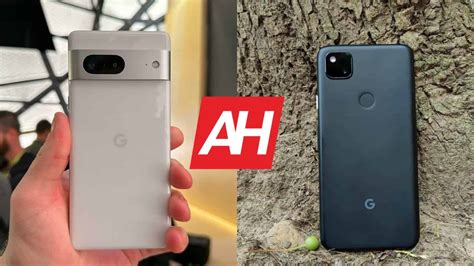 Phone Comparisons: Google Pixel 7 vs Google Pixel 4a