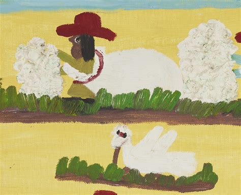 Lot 146: Clementine Hunter Painting, Picking Cotton | Case Auctions