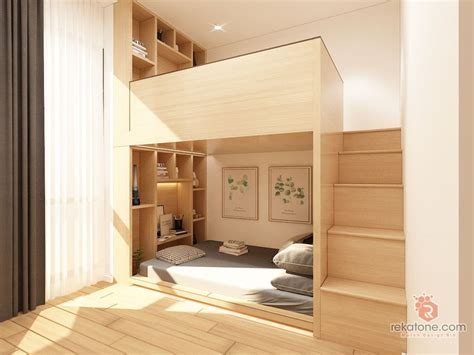 Modern Minimalist Korean Style Interior Design for Condominium in Malaysia