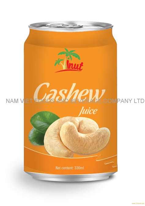 330ml Cashew nut Juice products,Vietnam 330ml Cashew nut Juice supplier