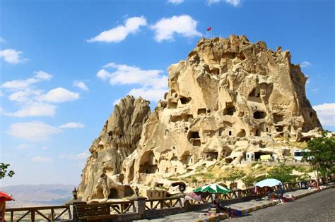 Uçhisar Castle, Cappadocia, Turkey