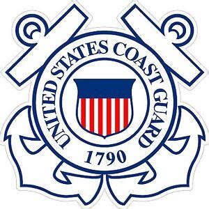 USCG United States Coast Guard 4" Vinyl Decal Sticker