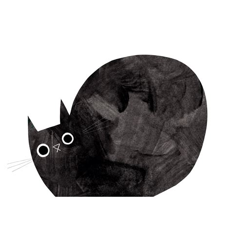 Black Cat Loaf Print Cat Illustration Cute Art Cat Lover - Etsy