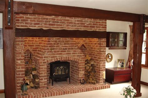 Fire place bricks | Brick fireplace