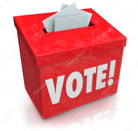 Vote Word Ballot Box Election Democracy — Stock Photo © iqoncept #26151967