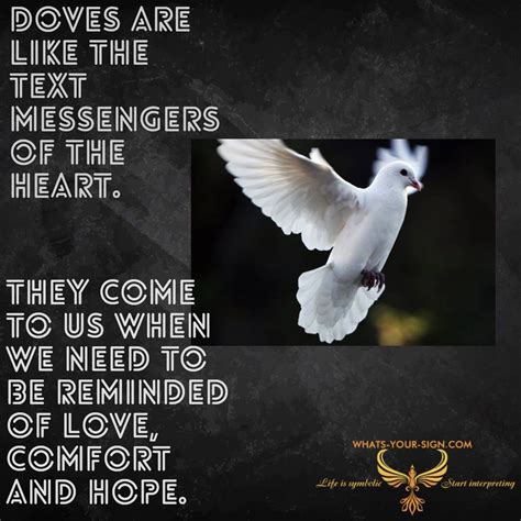 Doves are spiritually symbolic ... http://www.whats-your-sign.com | Dove symbolism, Symbols ...