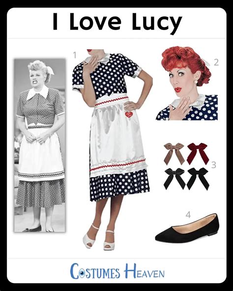 I Love Lucy Costume For Cosplay & Halloween 2024