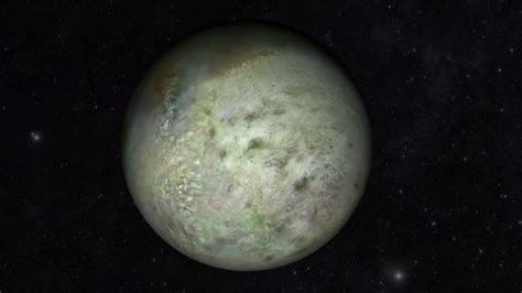 Neptune's moon Triton is seen in new detail in this still from a NASA ...