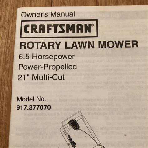 LAWN MOWER MANUAL — Postimages