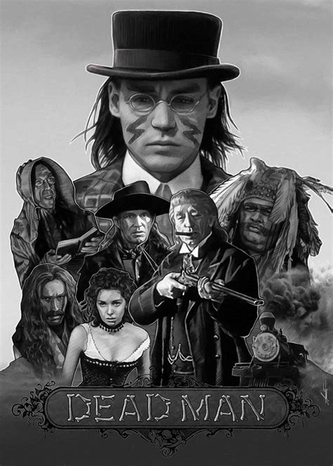 Dead Man by Stevan Aleksic - Home of the Alternative Movie Poster -AMP-