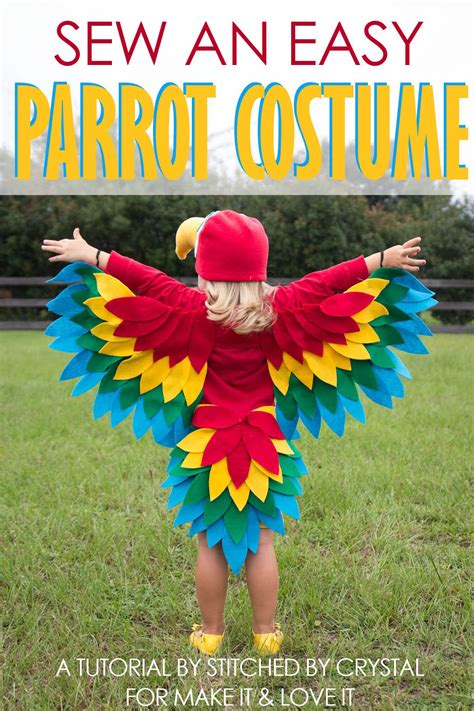 Sew an Easy Parrot Costume | Make It and Love It