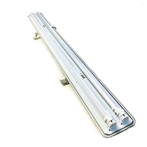 1x 1200mm Weatherproof IP65 LED Twin Tube Light Fittings - BUY ONLINE ...