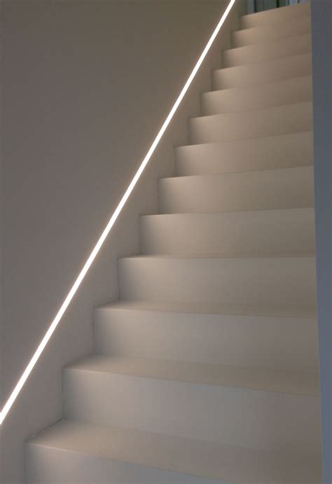 Absinthe LED-strips #interiorarchitecture | Led stair lights, Stairway lighting, Staircase ...