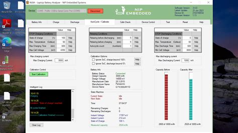 Battery calibration – NLBA1 – Laptop Battery Analyzer – Laptop Battery ...