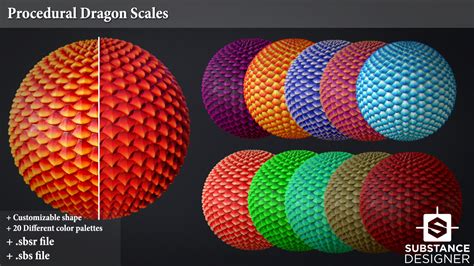 ArtStation - Dragon Scales | Resources