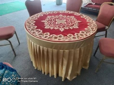 Non Woven Round Table Cover at Rs 850/piece in Secunderabad | ID ...