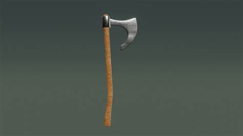 Medieval axe model - TurboSquid 1915757