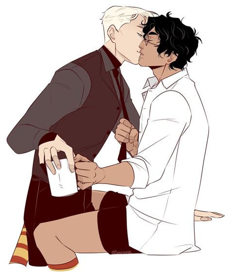 Drarry by istehlurvz on Twitter | Drarry fanart, Drarry, Harry potter ...