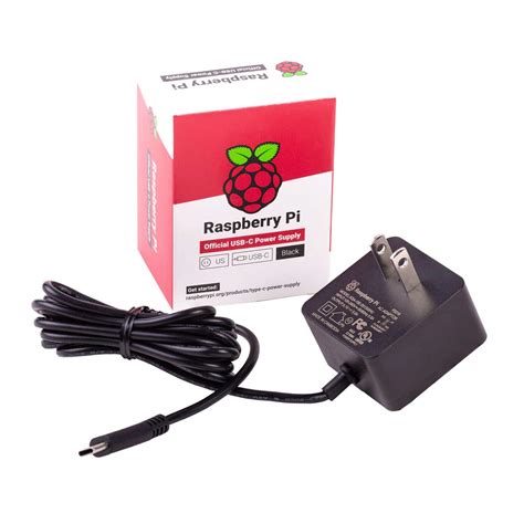 Buy Raspberry Pi 15W USB-C Power Supply US - Black Online at desertcartBahamas