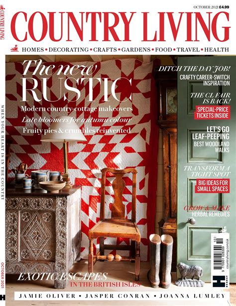 Country Living Magazine - Oct 2021 Subscriptions | Pocketmags