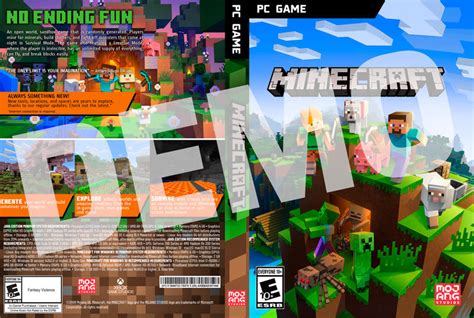 Minecraft PC custom cover by machinehead109 on DeviantArt