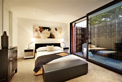 22 Gorgeous Bedrooms with Glass Sliding Doors | Home Design Lover