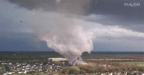 Extreme tornado footage captured by drone may be the best view ever ...