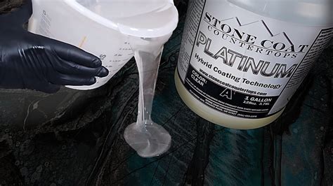 Stone Coat Training Step 3: Clear Coat | Stone Coat Epoxy - YouTube