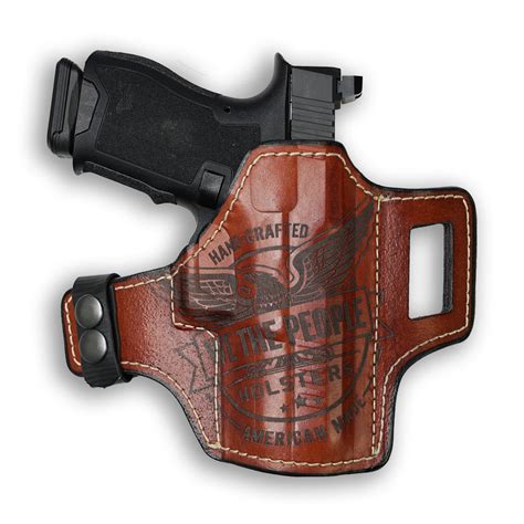 PSA Dagger Compact Independence Leather OWB Holster