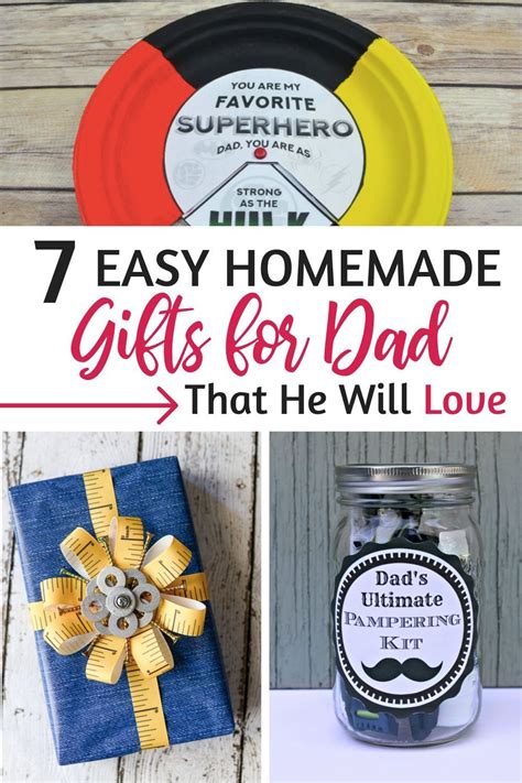 The Best DIY Gifts for Dad That Are Budget Friendly | Homemade gifts for dad, Diy gifts for dad ...