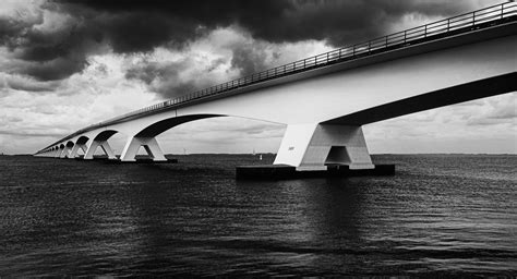 Zeelandbrug / Zeeland bridge (long exposure), Netherlands