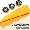 Zone Tech Automotive Leveling Ramps - Set Of 2 Camper Trailer Suv Car Wheel Chocks, Leveler, On ...