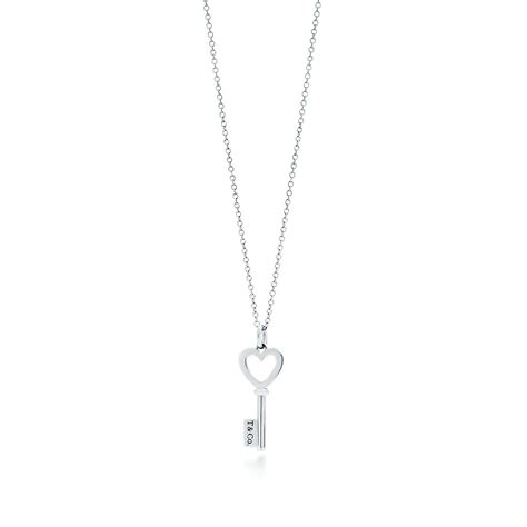 Tiffany Keys Heart Key Pendant in Silver | Tiffany & Co. US