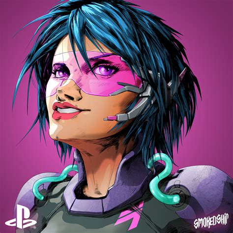 SmokedShip . - PlayStation Avatars CyberPunk Series : 3 of 3